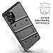 ZIZO Bolt Series for Samsung Galaxy Note 10 Plus Case | Heavy-Duty Military-Grade Drop Protection w/ Kickstand Included Belt Clip Holster Lanyard (Metal Gray/Black)