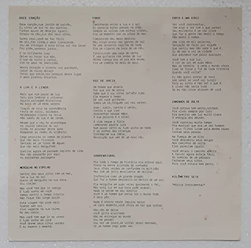 Banda KM7 - Lp A Lua e a Lenda - 1986 - Autografado