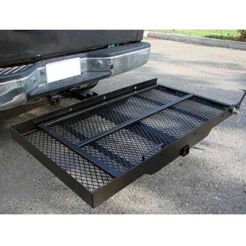 Rampa plegable de acero para scooter y silla eléctrica miniatura 3