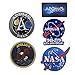 Produktbild NASA Patches Apollo 1,7,8,9,10,11,12,13,14,15,16,17,Space Stickerei, 60. Jahrestag Logo Mission Astronaut Mond Landing Programm Badge Collection Kostüm Aufnähen Motorrad Emblem