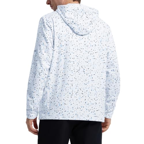 Image of M MAELREG Hoodies for Men Golf Fleece Hooded Sweatshirts Dry Fit Athletic Lightweight Casual Midlayer Mens Hoodies Pullover