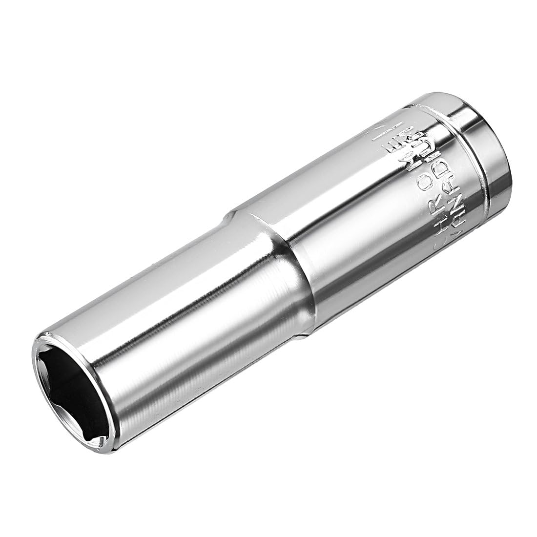 TA-VIGOR 1/2 Inch Drive 14mm 6-Point Deep Socket, Metric, Cr-V Drive Socket (Polishing) for Auto Repairing and Household - Image 3