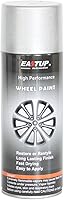 Vista 1 de EASTUP Premium Pintura en Aerosol de Esmalte Acrílica Metálica, Spray para Llantas, Color Plata Relámpago - Acabado Brillante, Alta Durabilidad