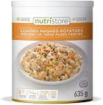 Nutristore Freeze-Dried Blueberry Granola: survie d'urgence en vrac Entreposage des aliments Repas Idéal pour les repas quotidiens rapides et l'entreposage à long terme 25 Durée de conservation USDA Inspecté (1-Pack)