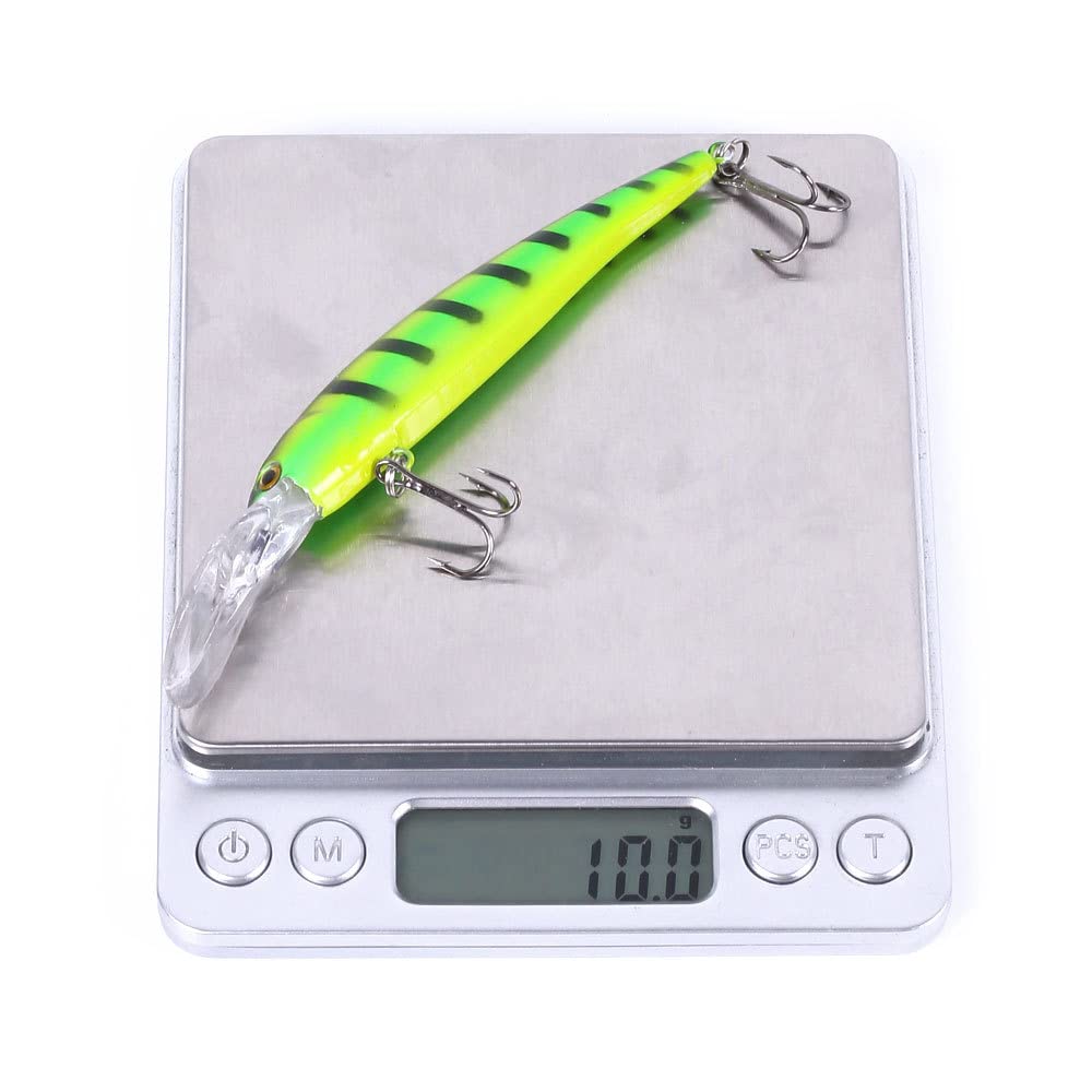Amazon.co.jp: 釣りルアーセット 11.5cm 10g 10個 ミノー ルアーセット