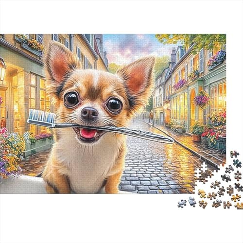 Puzzle de Chihuahua imposible: el entretenimiento de 1000 piezas para tus tardes libres