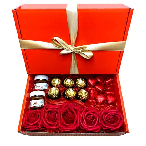 Flowers and Chocolates Gift Set