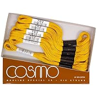 Amazon.co.jp: LECIEN (ルシアン) cosmo 25番刺しゅう糸 8m束 Col.364
