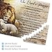 Christian Religious Puzzles for Adults 500 Piece Lion and Lamb Cross Jigsaw Puzzle Inspirational Motivational Spiritual Bible Puzzle Christian Puzzles for Home Church Decor