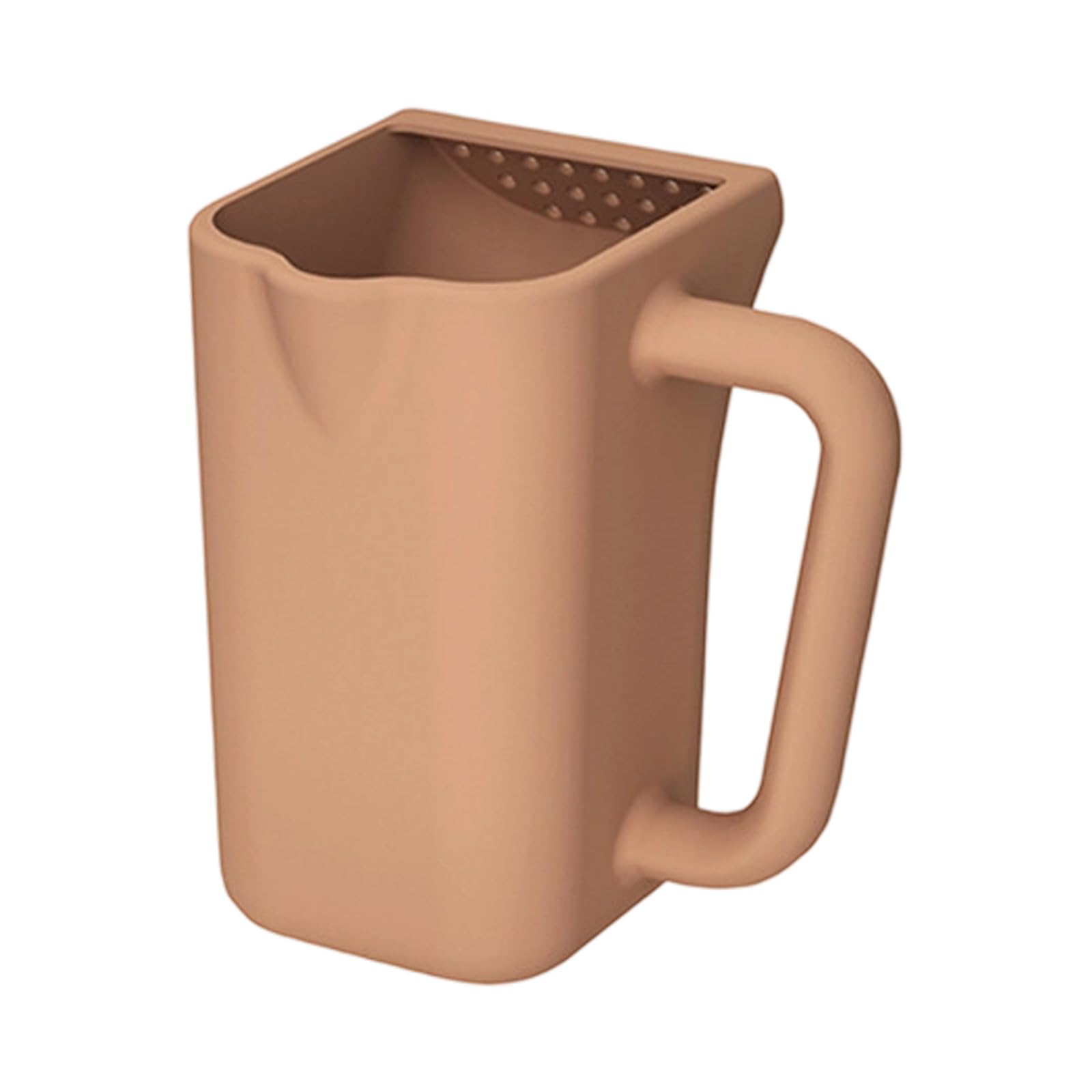 Taza de baño para bebé con cabeza suave contorneada antideslizante accesorios de silicona para lavado diario del cabello, accesorios de silicona