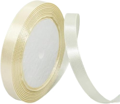 Cinta de satén rosa rubor de 38 pulgadas x 25 yardas, cinta de tela de color sólido para envolver regalos, fabricación de lazos para el cabello,