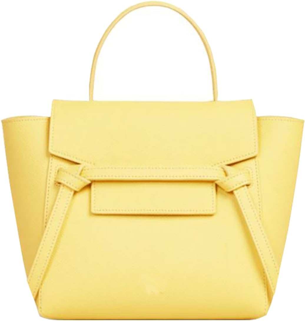 SIBYMini Leather Catfish Bag | One Shoulder Diagonal Bag Mini Wing Handbag | Trendy Crossbody Small Bag Handbag Female Hobo Tote Bag