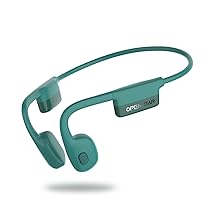 SANOTO Cuffie Conduzione Ossea Bluetooth 5.3, Cuffie a Conduzione Osseas Aperto Con 8 H Di Autonomia, Auricolari Conduzion Ossea Con Doppio Mic, Cuffia Osseas Conduzione Impermeabili IPX6, Per Jogging