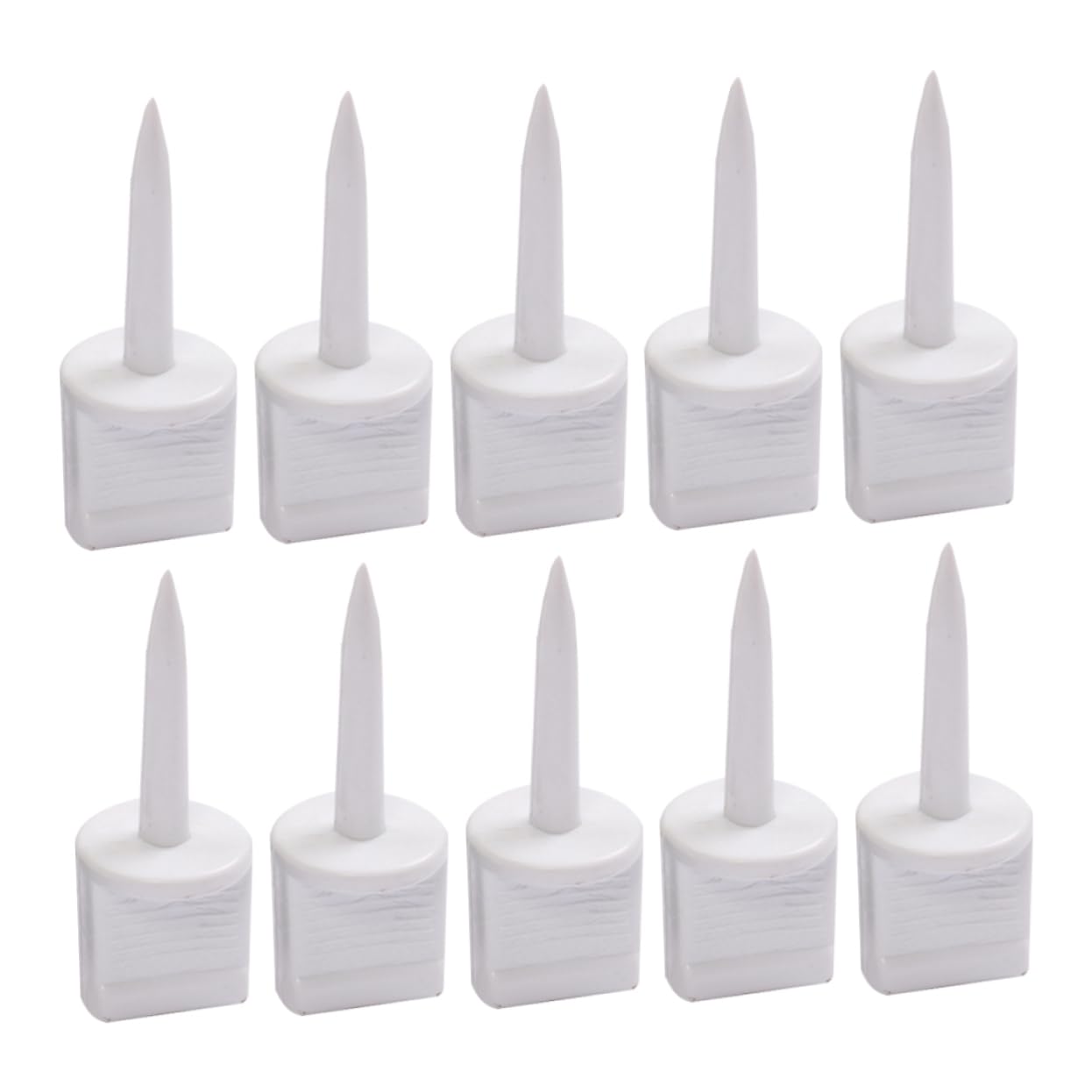 Kisangel Archery Targets Set Backyard Archery Hunting Accessories 12pcs Plastic Nails Fixed Nails