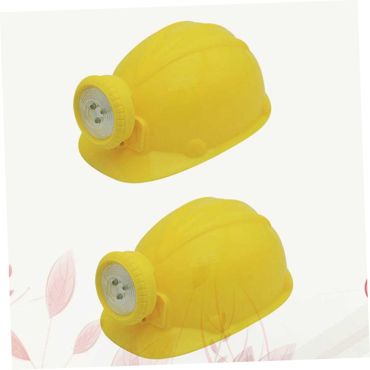 Sosoport Realistic Toddler Hard Hat Kid Construction Helmet Helmet Toy for Boys Girls Pp Material Random Color