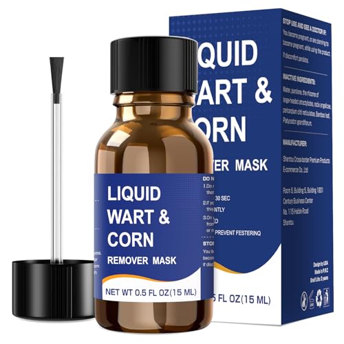 Micakin Plantar Wart Remover for Feet with Salicylic Acid - Liquid Wart Treatment & Freeze Off Solution for Effective Wart Removal