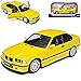 B-M-W 3er E36 M3 Coupe Gelb 1990-2000 1/18 Solido Modell Auto