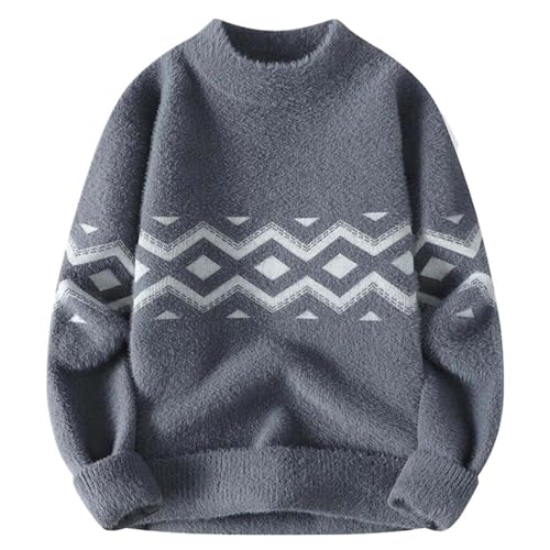 Pull décontracté homme en maille douce parfait pour les sorties d'hiver