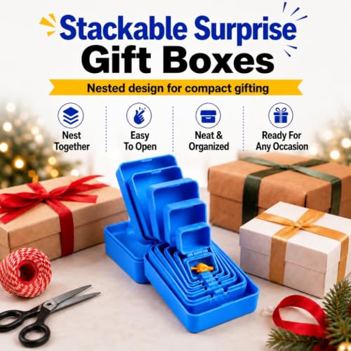 6-Layer Prank Gift Box with Mini Middle Finger, Funny Gag Gift - Image 5