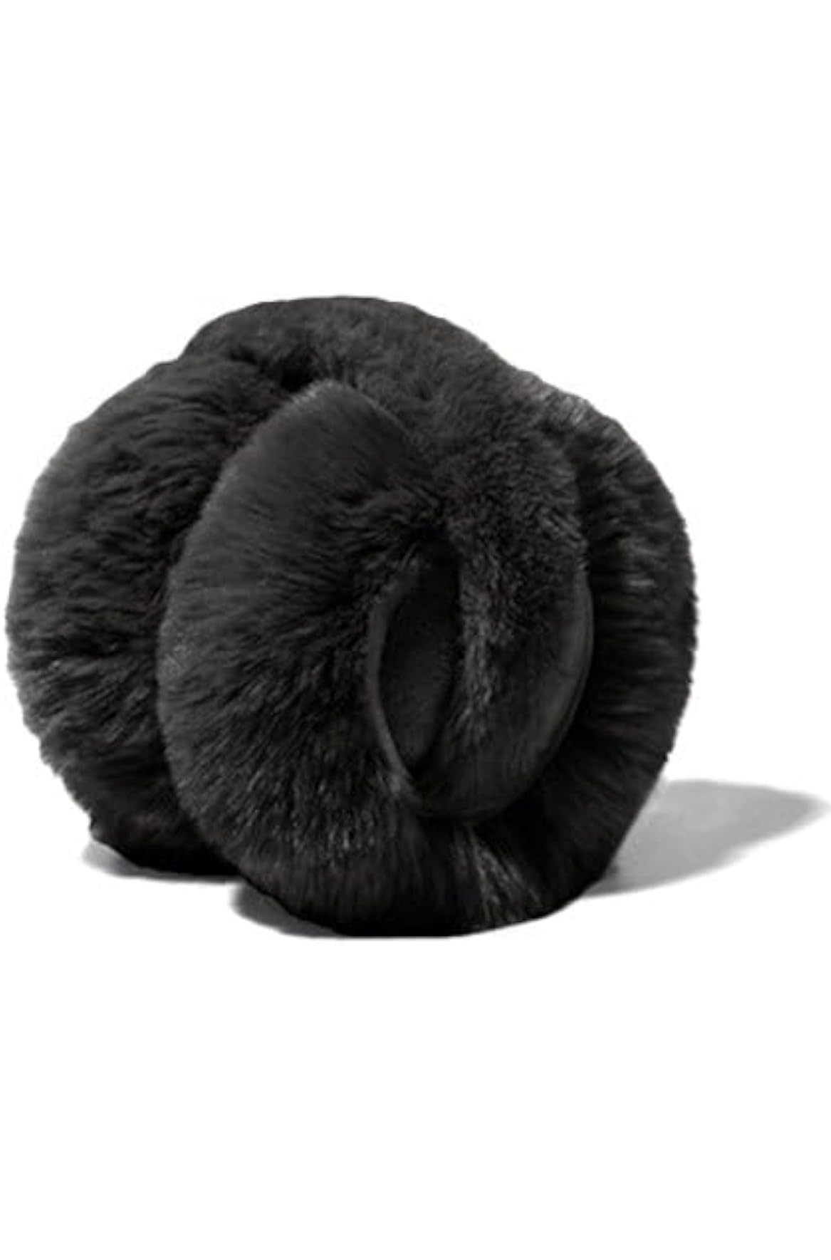 Soft Fur Winter Ear Muffs,Fluffy Earmuffs Warm Headband Ear Covers for Cold Weather Foldable Ear Muffs for Girls and Women (PINK)-image-36