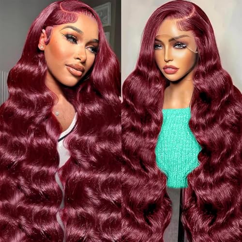 DGVATF Burgundy Wig