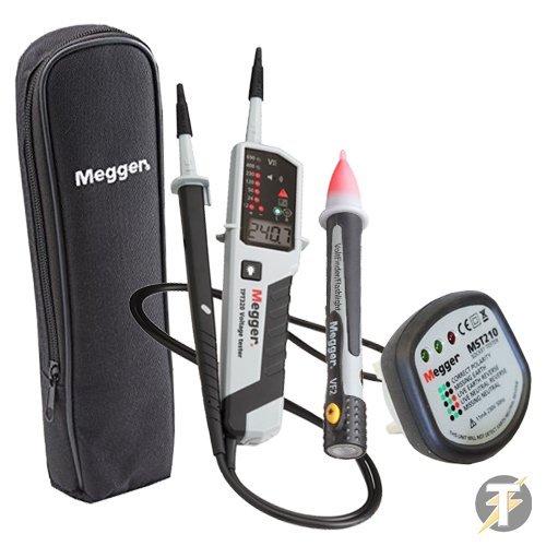 Amazon.co.jp Megger TPT320 Voltage & Continuity Tester, VF2, MST210