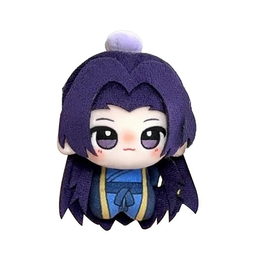 MABAIUDE Maomao Plush Figure Anime Soft Stuffed Doll Mao Mao Plush Schoolbag Wallet Pendant Charm Mini Hug Pillow Decoration Collectible Gifts - Jinshi - 10cm