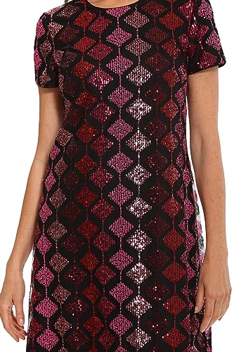 London Times Women's Sequin Dress Occasion Event Party3