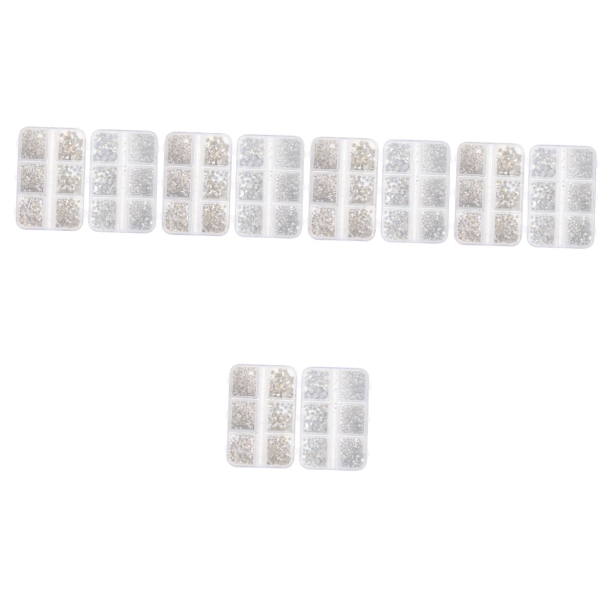 SHERCHPRY 5 Set Accessori Per Nail Art Con Strass Unghia Gemme Di Nail Art Rosa Gemme Per Unghie Carino Ab Decorazioni Unghie Ciondolo Per Unghie Fai Da Te Strass Per Nail Art Pp 2 Scatole*5