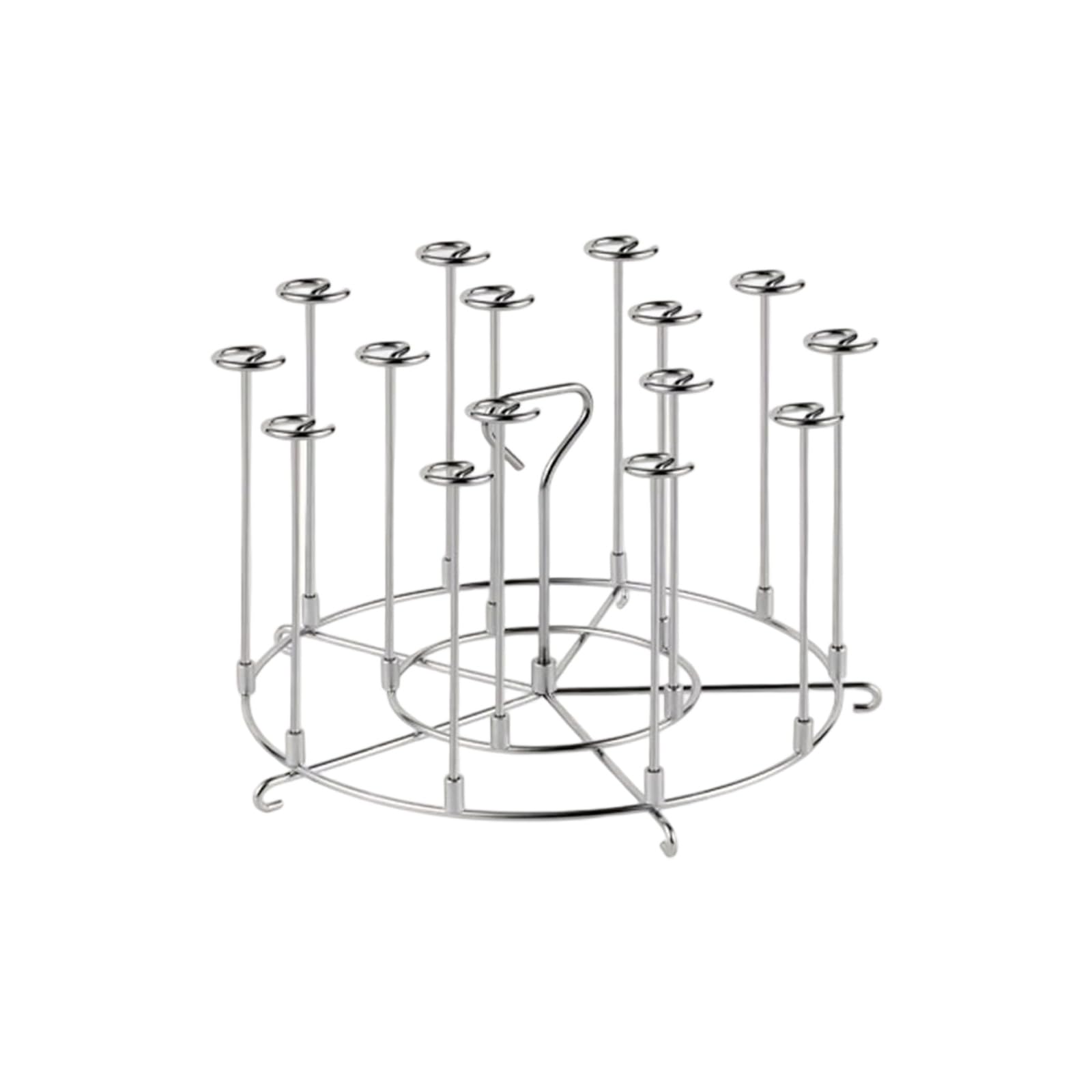 Xinsheinelry Vertical Skewer Holder for Air Fryers Stainless Steel Grills for Home Cooking Practical Barbecue Tool Vertical Skewers Holder