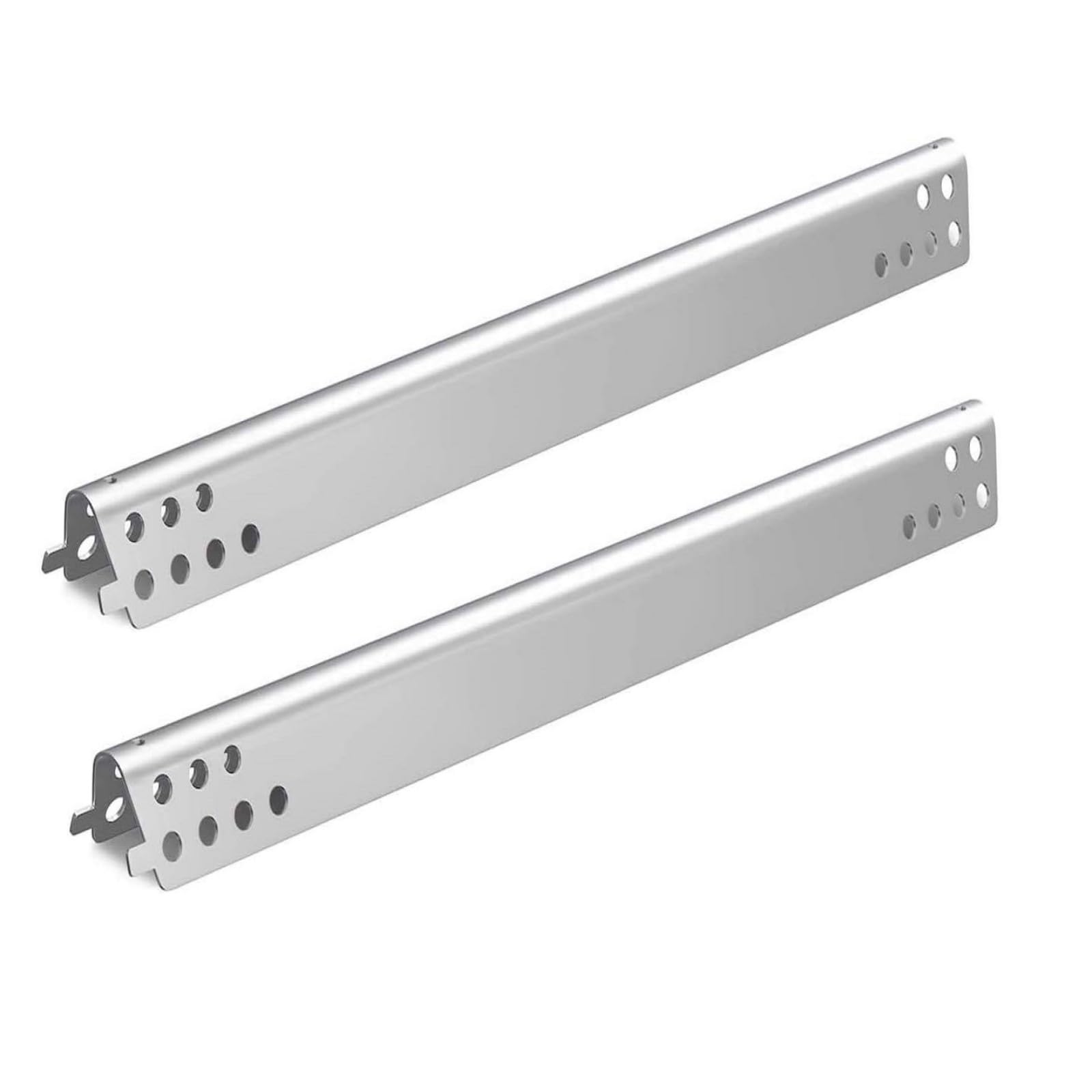 Tsophreniq Premium Stainless Flavorizer Rods Replacement Grill Parts, Optimal Heat Distribution Stainless Steel Grill Heat Plate Steel Flavorizer Diffuser Plate Accessories Even Distribution