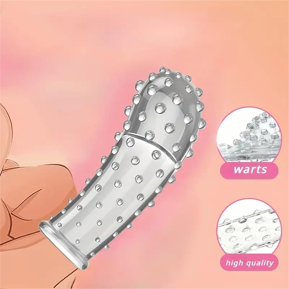 Ensemble de 4 pièces de couvre-doigts en silicone, un beau cadeau pour les femmes