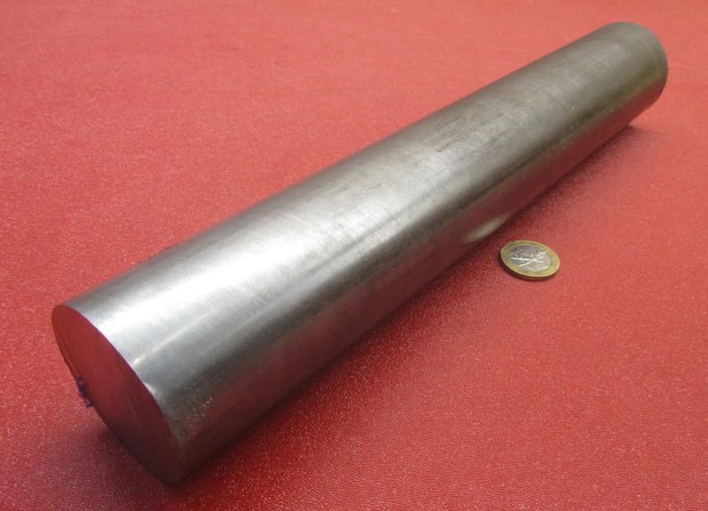 1144 Carbon Steel Round Rod 2.00" Diameter x 1 Foot Length 1 Piece
