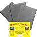 Streak Free XL Microfiber Cloths - Commercial Grade - 3 Pack