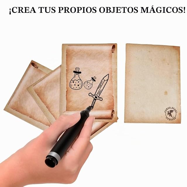 Foto 3 de 7 de Power Beast Dungeon Compendio de Bolsillo, Libro de Hechizos, para Juegos de rol y D&D 5e