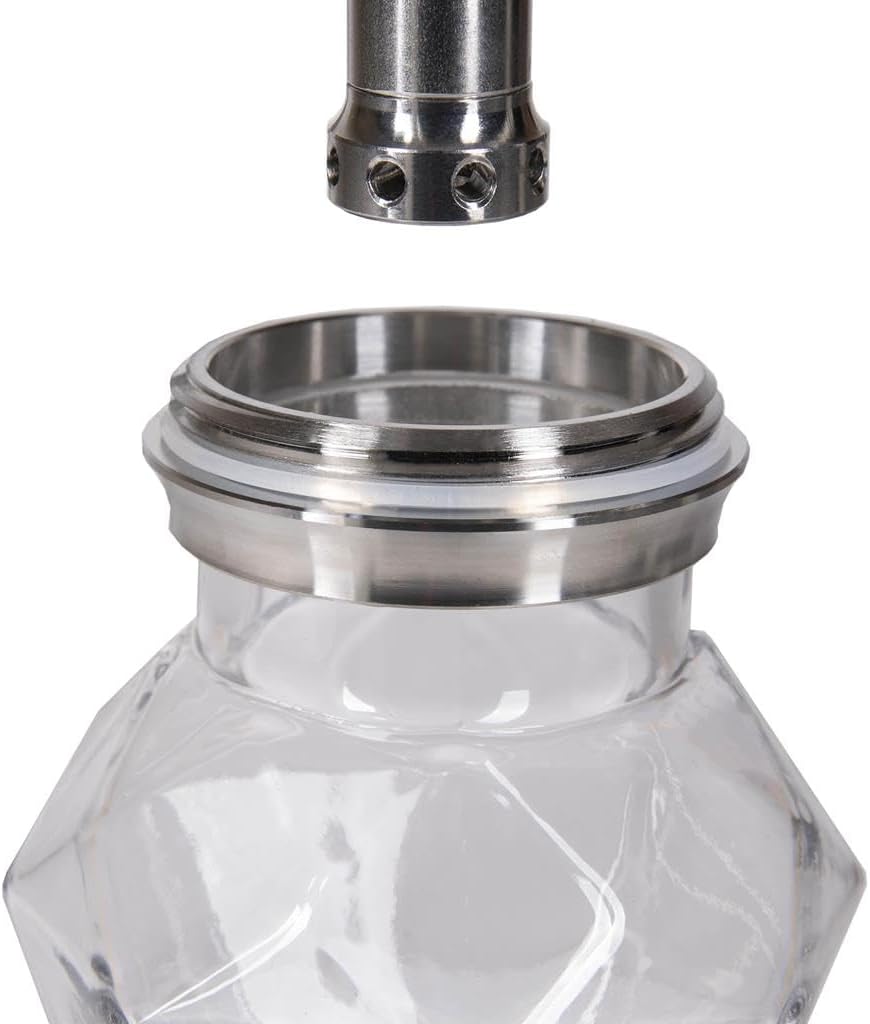Amy Deluxe German hookah shisha set, unio 001.01 (red)