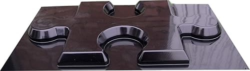 Miniatura 5 de SvitMolds Moldes de hormigón DIY 3D Panel de pared Puzzle Molde Yeso Hormigón Arte de pared Decoración Paneles de azulejos de pared W28