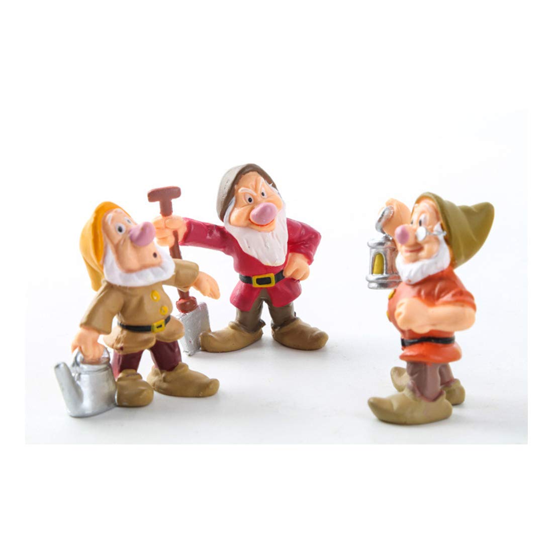 白雪姫と7人の小人 ガーデンフィギュアセット　生産終了品❗️ 白雪姫と七人のこびと