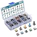 Produktbild HSeaMall 190 STÜCKE Bunte Taktile Druckschalter Touch-schalter Micro Industrial Momentary Switch Tact Sortiment Kit 10 Wert (10 Values 190PCS)