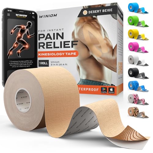 Kinesiology Tape, Incredible Support for Athletic Sports and Recovery &