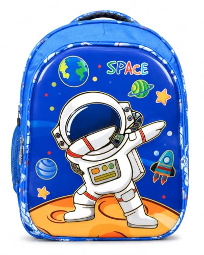 Image of Stylbase Kid School Backpack Bag for Girls and Boys | Ideal School Picnic Travel & Travelling Bag |17 Inches 4 Compartments, Water-Resistant Multipurpose for Kids