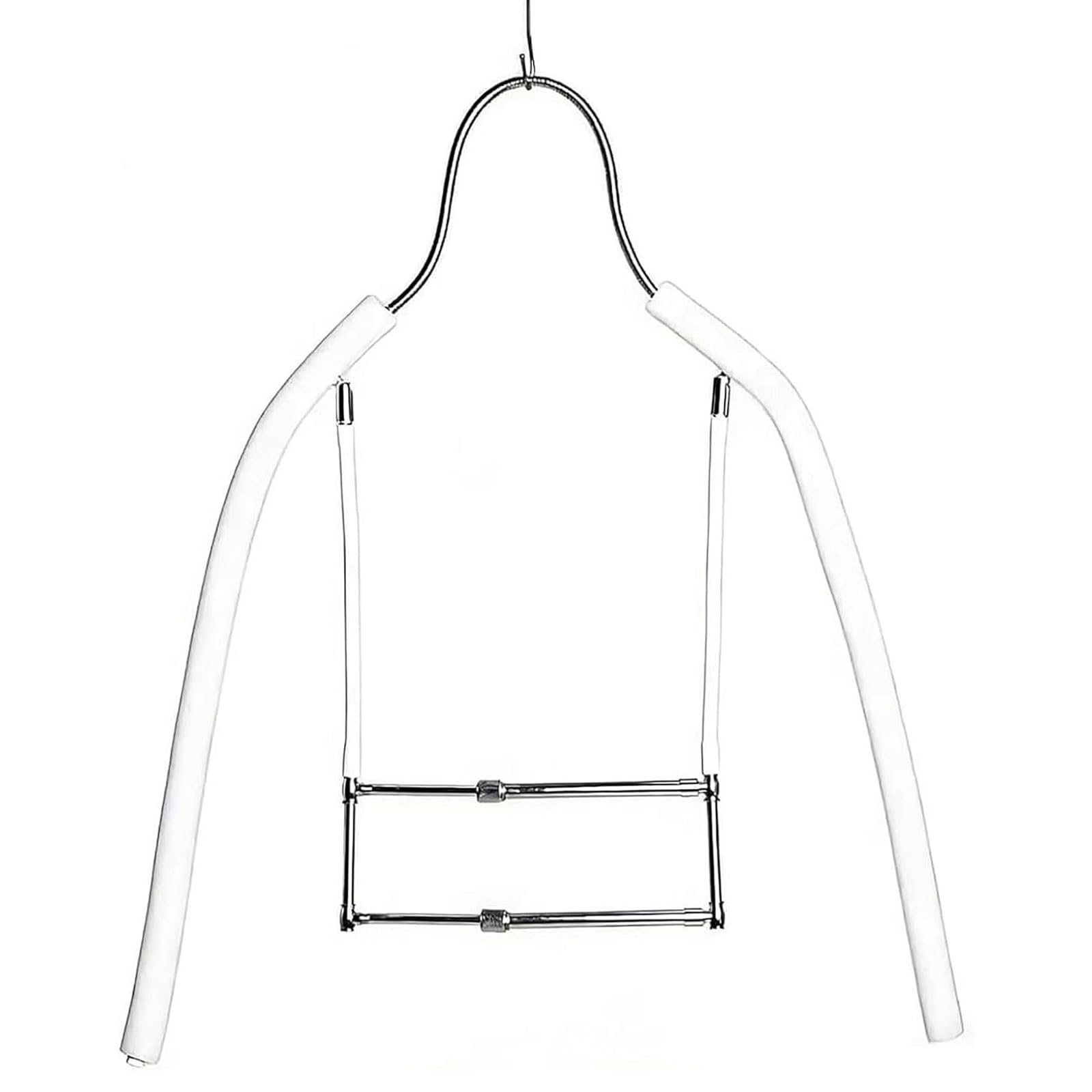 YNBSHGAA Invisible Mannequin Hanger for Clothing Photography, Adjustable Metal Coat Display Stand for Jackets Sweaters Tops,size_name-Male