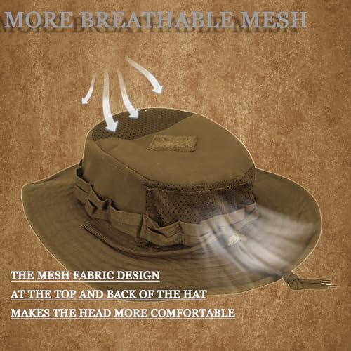 Sombrero tipo bucket transpirable para hombres y mujeres miniatura 3
