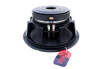 AUDiO-X 400W Rms At 8 Ohm Loudspeaker, (Pack Of 1, 12 Inches), Model Ax-775, Speaker For Dj, Aluminium Diacasting Frame Dj Speaker,Black