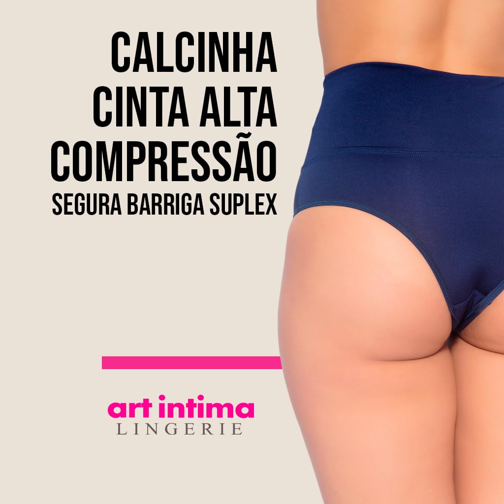 ART ÍNTIMA – Kit 05 Calcinhas Cinta Alta Compressão Segura Barriga – Moda Íntima – Confeccionada em Suplex – Reforçada & Confortável – Ideal Para Uso Diário em promoção! Veja a oferta e mais achadinhos de Moda íntima 3 Hoje é o melhor dia para comprar ART ÍNTIMA – Kit 05 Calcinhas Cinta Alta Compressão Segura Barriga – Moda Íntima – Confeccionada em Suplex – Reforçada & Confortável – Ideal Para Uso Diário com aquele preço maroto! Promoção! Aproveite a oferta! 3