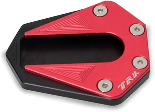 Miniatura 6 de Motorcycle Kickstand Extension Pad Kickstand Plate Pad Motorcycle Accessories Foot Side Stand Enlarger Extension CNC Aluminum for Benelli TRK 502