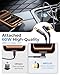 MRGLAS 90W Fast iPhone 17/16 Car Charger, USB C Car Charger with Type C Cable, PD45W & QC45W, Flush Fit, All Metal, Cigarette Lighter USB Adapter for iPhone 17 16 15 Samsung S25 S24 S23 Ultra Pixel 10