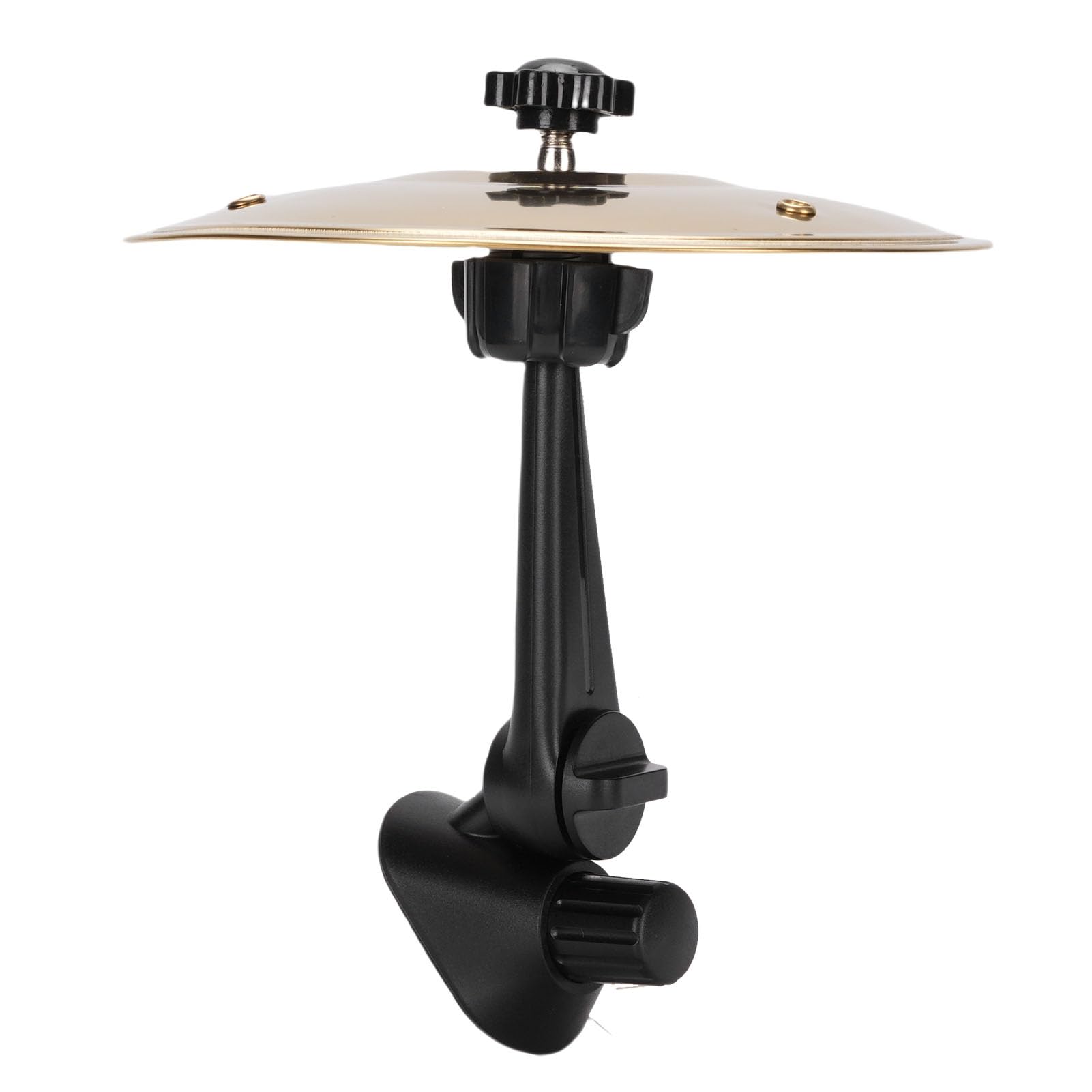 CHICIRIS Car Cymbal, Car Cymbal Cymbal Mini Bęben dla Pojazdów Air Vent Dash Dash Małe Zabawne Akcesoria Praktyczne (GOLD)