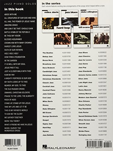 Hymns: Jazz Piano Solos Series Volume 47 (Jazz Piano Solos, 47) #TOP1