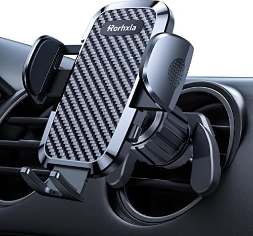 Rorhxia Car Vent Phone Mount – Diverse Vent Friendly & Groundbreaking Wing Vent Base – Cell Phone Holder for Car Compatible with iPhone 14, 13, 12 Pro Max, Samsung Galaxy S22, and All Other Phones